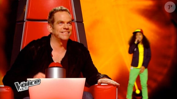 Naylinz dans The Voice Kids, le 30 août 2014 sur TF1.