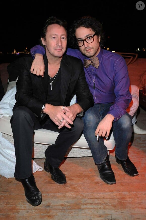 Les demi-frères Julian et Sean Lennon, Cannes, mai 2009