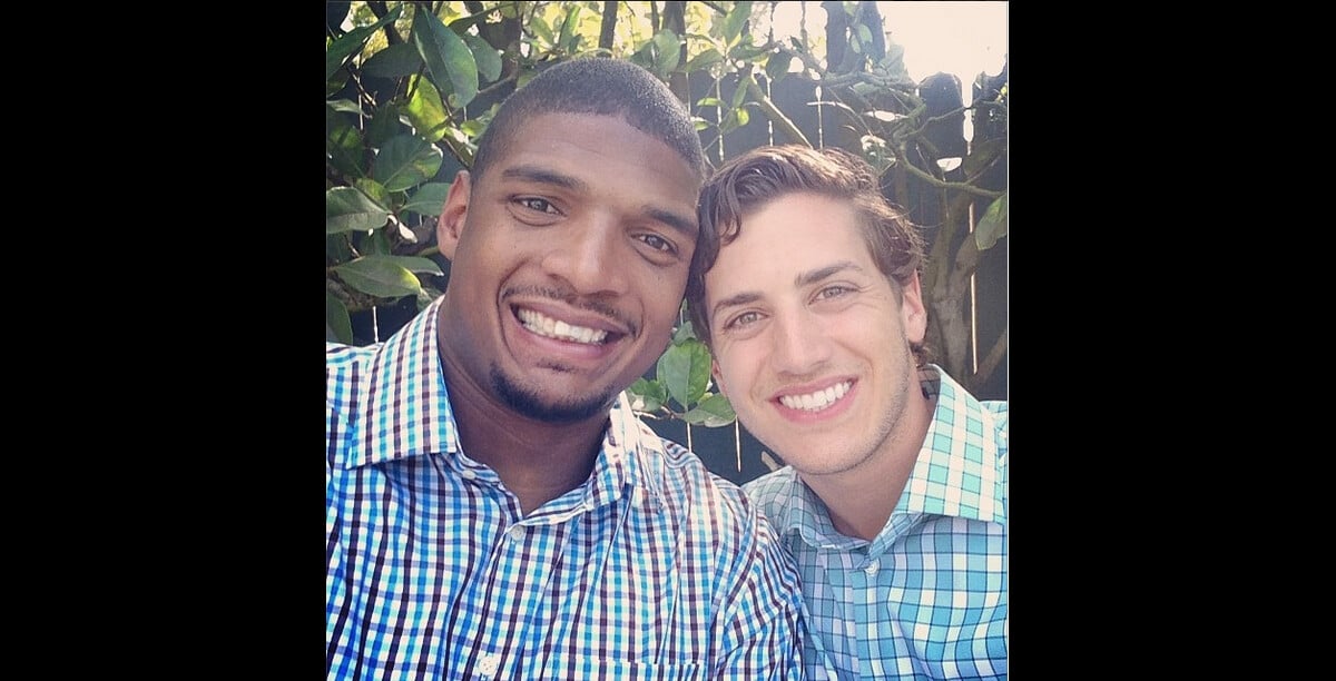 Photo Michael Sam Et Vito Cammisano Photo Publiée Sur Son Compte Instagram Le 17 Mai 2014 8612