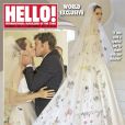  La couverture du magazine Hello! avec le mariage d'Angelina Jolie et Brad Pitt 