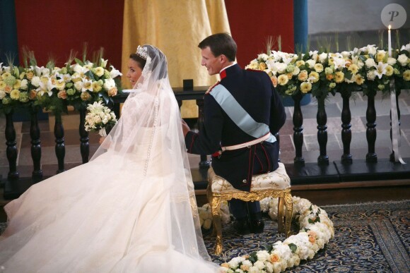 Mariage du prince Joachim et de la princesse Marie de Danemark, à Moegeltoender le 24 mai 2008