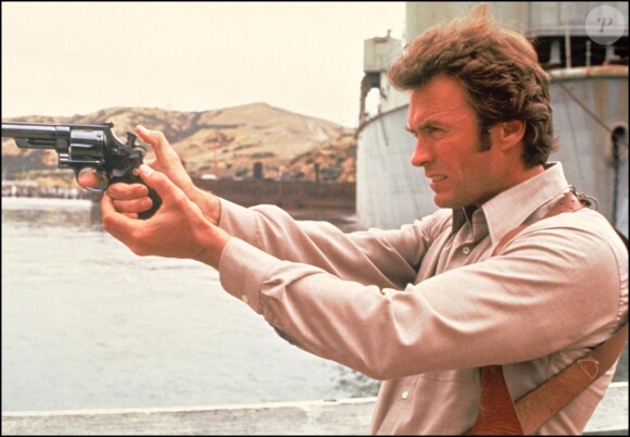 Clint Eastwood en tournage (photo d'archive non datée)
