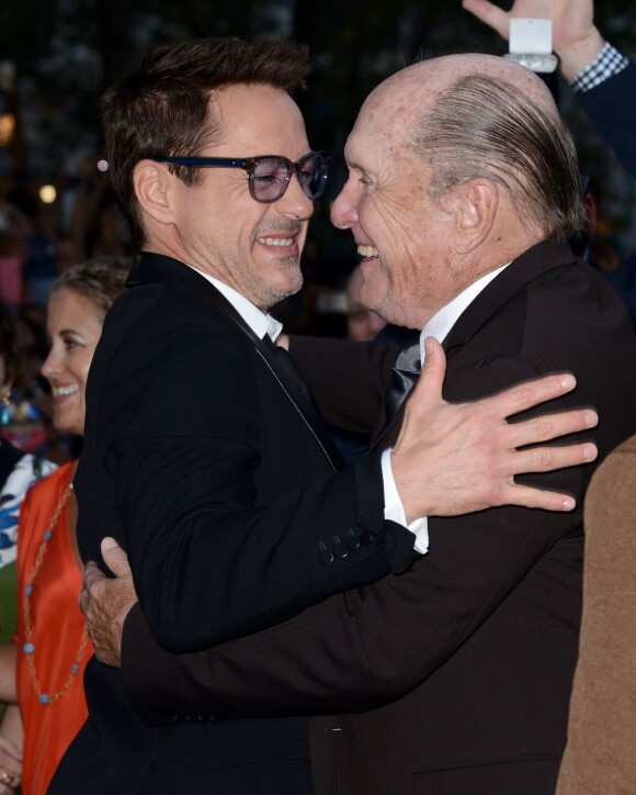 Robert Downey Jr et Robert Duvall à la première de The Judge au Toronto International Film Festival à Toronto, le 4 septembre 2014.