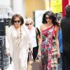 Amal Alamuddin avec sa mère l'influente journaliste libanaise Baria à Londres le 3 septembre 2014, à la recherche d'une robe de mariée pour la future femme de George Clooney ?