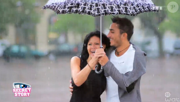 Nathalie et Vivian, candidats de Secret Story 8, dans leur portrait (Secret Story 8, le vendredi 18 juillet 2014.)