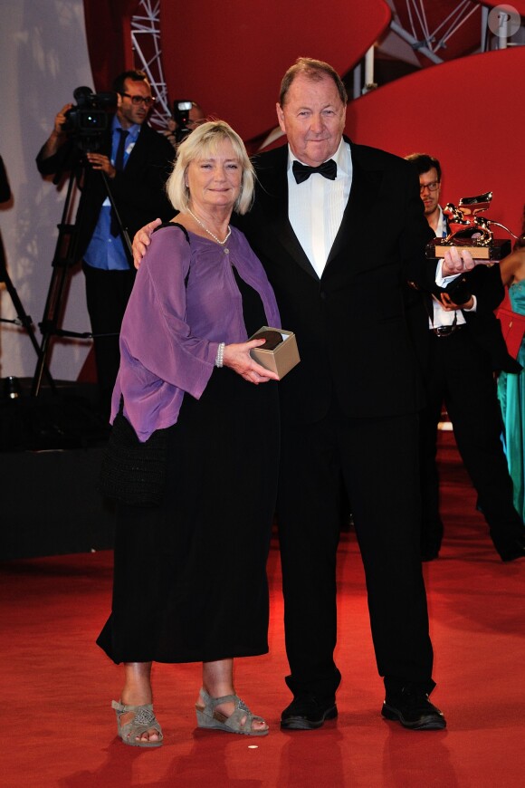 Roy Andersson lors de la cérémonie de clôture et la remise des prix de la 71e Mostra de Venise le 6 septembre 2014