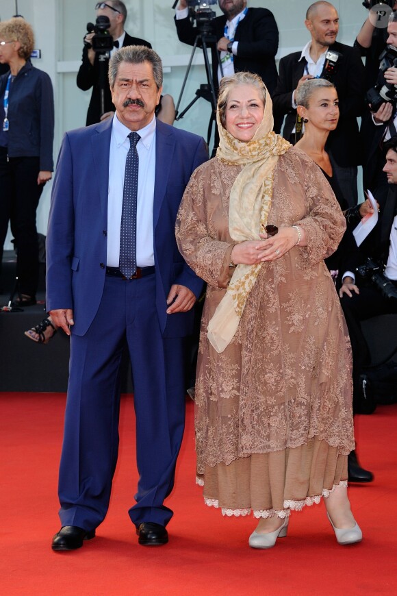 Rakhshan Bani-Etemad lors de la cérémonie de clôture et la remise des prix de la 71e Mostra de Venise le 6 septembre 2014