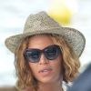 Beyoncé et Jay-Z, très amoureux, se baladent dans les rues de Portofino, le 6 septembre 2014. Le couple a visité également une petite église.