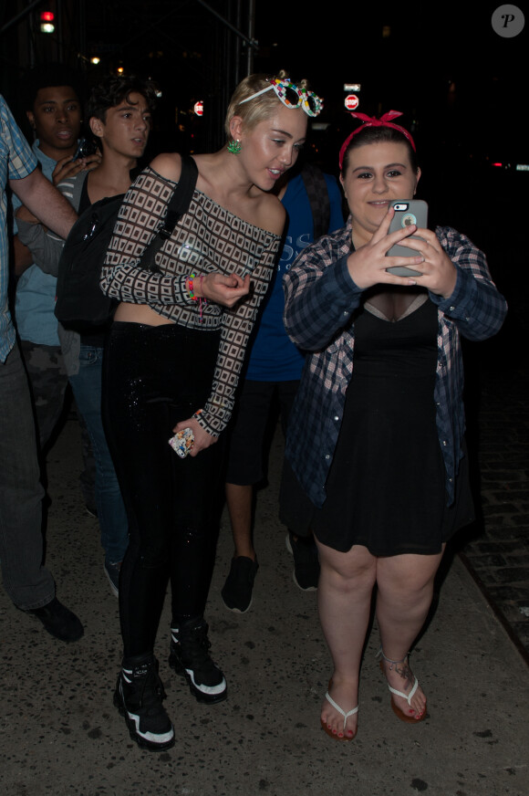 Miley Cyrus à New York, le 6 septembre 2014.