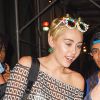 Miley Cyrus dans les rues de New York, le 6 septembre 2014.