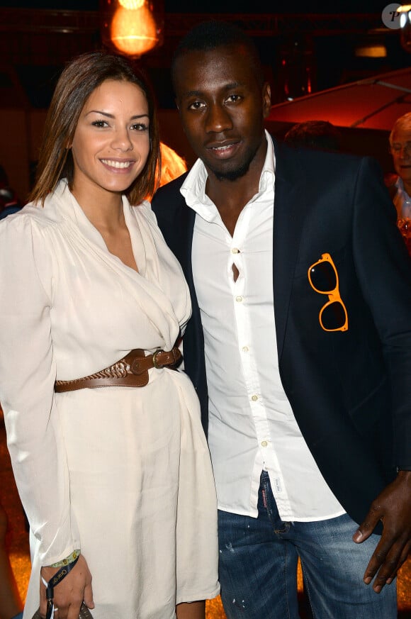 Exclusif - Blaise Matuidi et sa femme Isabelle lors des 20 ans de la société Orange à L'Electric, à Paris le 9 septembre 2014
