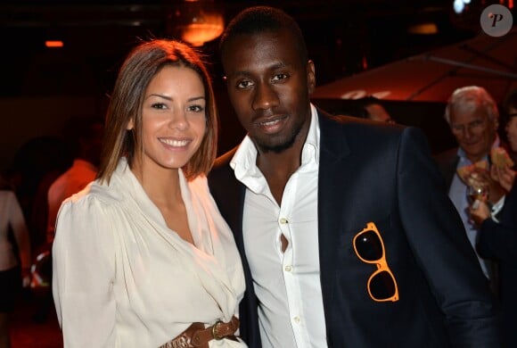 Exclusif - Blaise Matuidi et sa femme Isabelle lors des 20 ans de la société Orange à L'Electric, à Paris le 9 septembre 2014