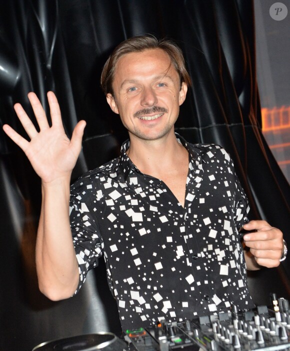 Martin Solveig lors des 20 ans de la société Orange à L'Electric, à Paris le 9 septembre 2014