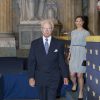 La princesse Victoria de Suède célébrait avec son père le roi Carl XVI Gustaf de Suède le 475e anniversaire du Kammarkollegiet le 9 septembre 2014 au palais royal Drottningholm à Stockholm.