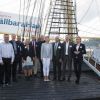 La princesse Victoria de Suède assiste à un événement concernant le développement durable en mer Baltique à Stockholm, le 10 septembre 2014