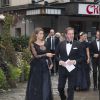 Christopher O'Neill et la princesse Madeleine de Suède au Berns Hotel, à Stockholm le 8 septembre 2014, pour le gala des 15 ans de la World Childhood Foundation.