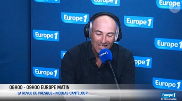 L'imitateur Nicolas Canteloup répond aux menaces de Jean-Jacques Bourdin sur Europe 1. Le 11 septembre 2014.