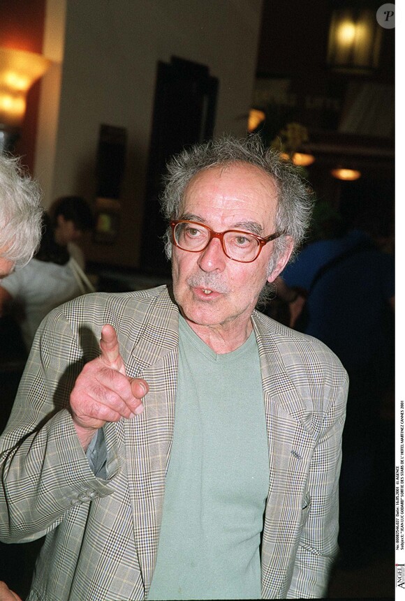 Jean-Luc Godard à Cannes, le 16 mai 2001.