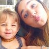 Alisan Porter et sa fille Mason Blaise, photo publiée sur son compte Instagram le 5 septembre 2014