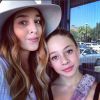 Alisan Porter et sa belle-fille, photo publiée sur son compte Instagram le 14 août 2014