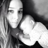Alisan Porter et sa fille Aria Sage, photo publiée sur son compte Instagram le 12 juin 2014