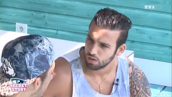 Aymeric dans la quotidienne de Secret Story 8, le jeudi 11 septembre 2014, sur TF1