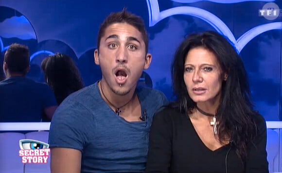 Vivian et Nathalie dans Secret Story 8, la quotidienne du vendredi 5 septembre 2014 sur TF1.