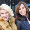 Joan Rivers et sa fille Melissa à New York, le 1er mars 2013.