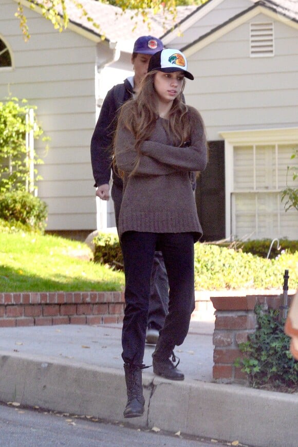 Meadow Walker, la fille de Paul Walker, le 5 décembre 2013, soit deux jours après la mort de l'acteur survenue le 3 décembre 2013.