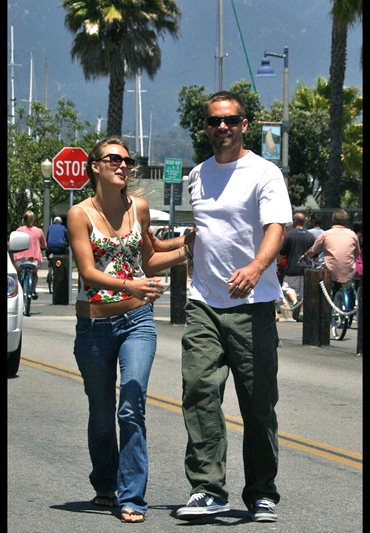 Photo : Exclusif - Paul Walker et sa compagne Jasmine Pilchard-Gosnell