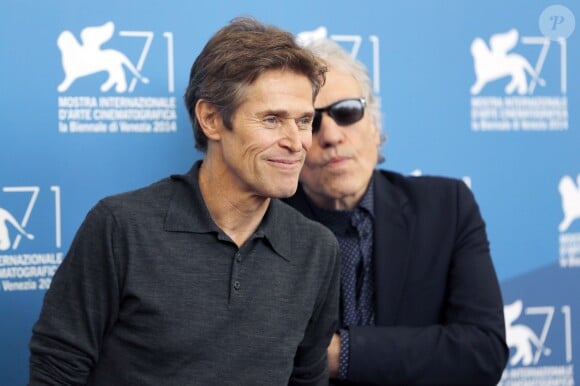 Willem Dafoe, Abel Ferrara - Photocall du film "Pasolini" lors du 71ème festival international du film de Venise, la Mostra, le 4 septembre 2014