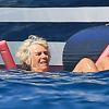 Exclusif - Camilla Parker Bowles en vacances à Ibiza, dans les Baléares, le 2 septembre 2014