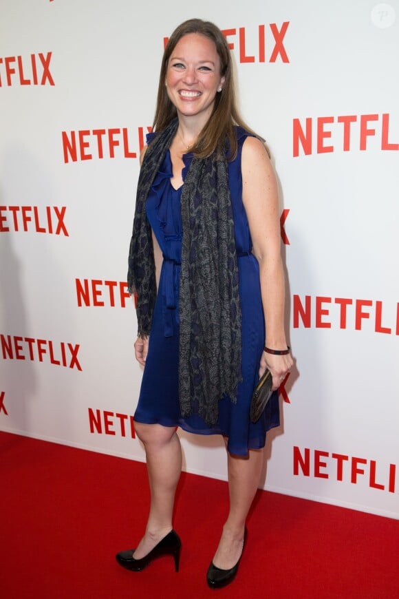 Kelly Merryman (Netflix Europe) - Soirée de lancement Netflix au Faust à Paris, le 15 septembre 2014.