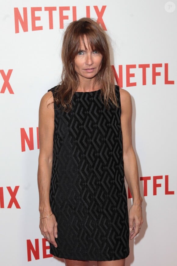 Axelle Laffont lors de la soirée de lancement de Netflix France chez Faust, Paris, le 15 septembre 2014.