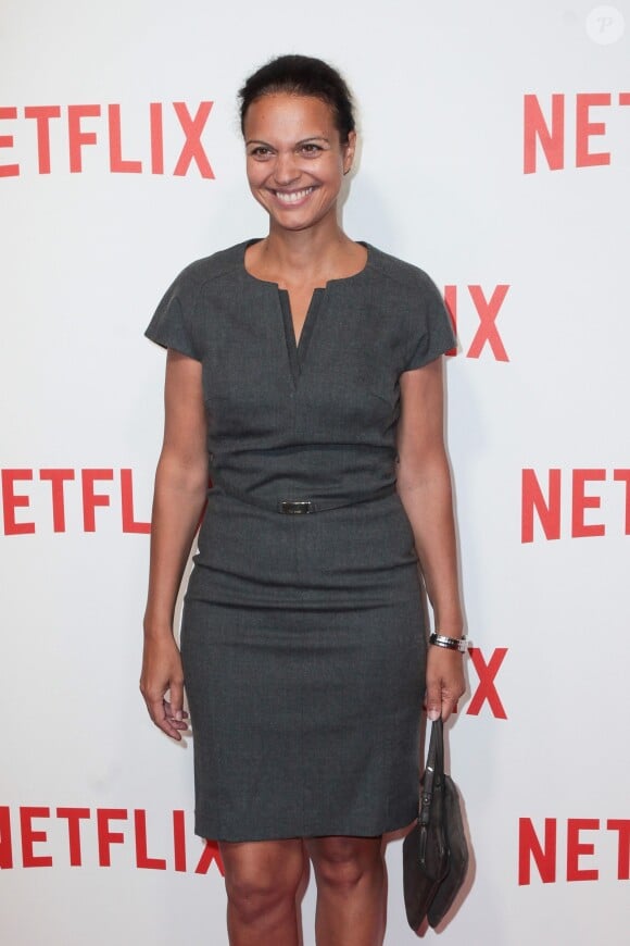 Isabelle Giordano lors de la soirée de lancement de Netflix France chez Faust, Paris, le 15 septembre 2014.