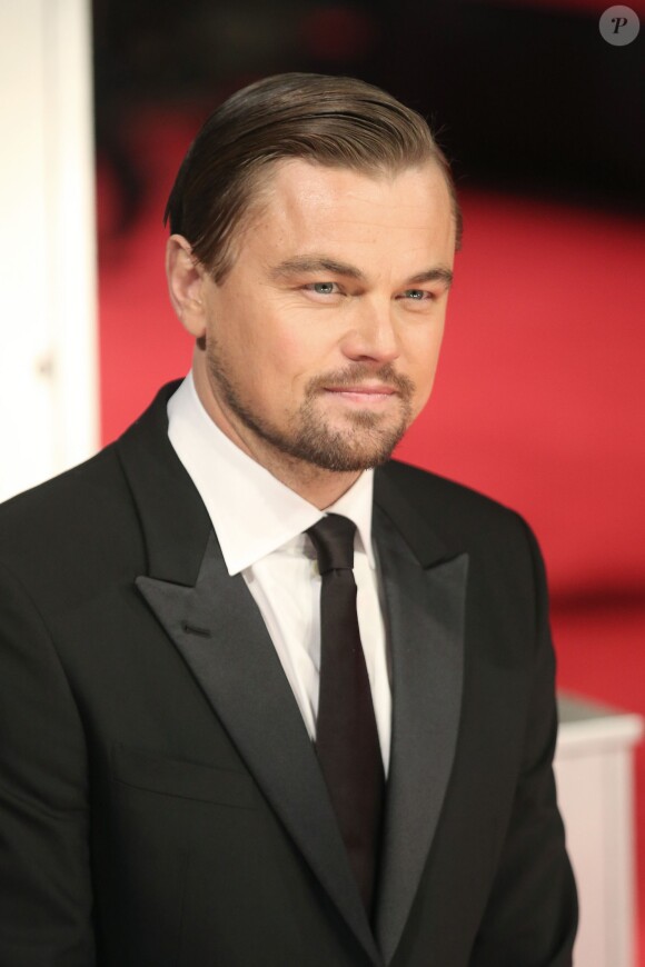 Leonardo DiCaprio - Arrivée des people à la cérémonie des Bafta Awards à Londres, le 16 février 2014.