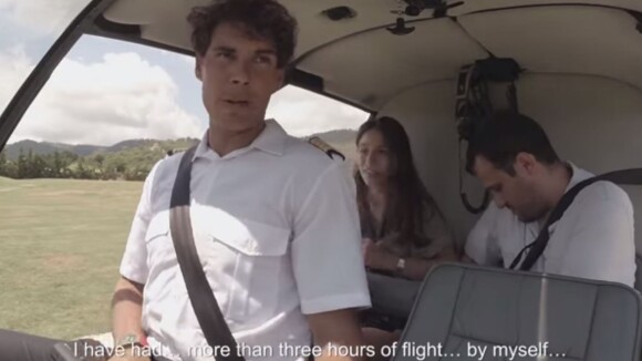 Rafael Nadal en pilote d'hélicoptère : La grosse frayeur des passagers...