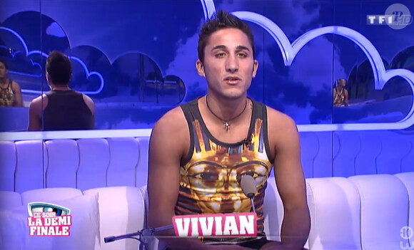 Vivian dans Secret Story 8, quotidienne du vendredi 19 septembre 2014 sur TF1.