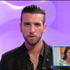 Aymeric s'adresse à Leila, sa petite amie, dans l'hebdo de Secret Story 8 – demi-finale – le vendredi 19 septembre 2014, sur TF1