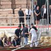 Le prince William, duc de Cambridge remplace son épouse, Kate, en visite à Malte le 21 septembre 2014 à La Valette à l'occasion des 50 ans d'indépendance de l'île méditerranéenne. Ici lors d'une promenade en bateau dans le port  Prince William has a tour of the grand harbour in malta. Malta, 21/9/2014 21 September 2014.21/09/2014 - La Valette