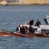 Le prince William a embarqué à Burgi pour un petit tour dans la rade de la Valette, à Malte, le 21 septembre 2014, remplaçant son épouse Kate Middleton en visite officielle dans le cadre du cinquantenaire de l'indépendance de l'archipel méditerranéen.