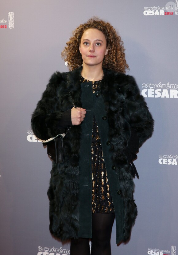 Alice de Lencquesaing - 38e cérémonie des César à Paris le 22 février 2013