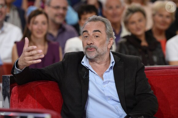 Antoine Dulery - Enregistrement de l' émission "Vivement Dimanche" à Paris le 24 septembre 2014. L'émission sera diffusée le 28 Septembre.