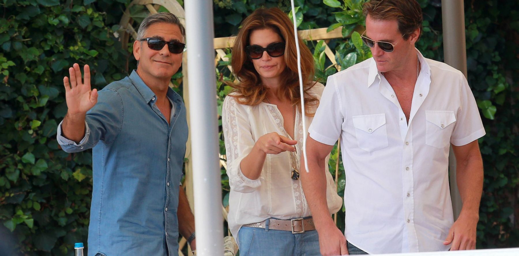 Cindy Et Alexandre Marie Au Premier Regard George Clooney, un marié à Venise : Brunch avec Cindy Crawford et Rande