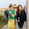 Anna Wintour arrive à Venise pour le mariage de George Clooney et Amal Alamuddin, le 26 septembre 2014