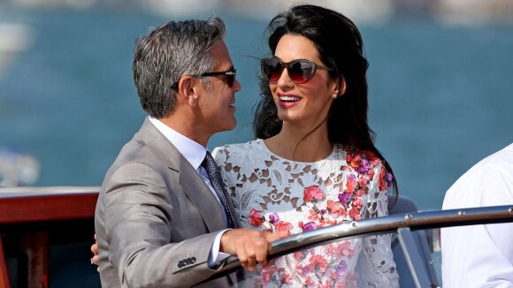 George Clooney et Amal Alamuddin mariés: Alliances, amour et allure, les voilà !