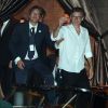 Guest - Les invités quittent l'hôtel Aman Canal Grande où a eu lieu le mariage de George Clooney et Amal Alamuddin à Venise, le 27 septembre 2014.  Guests seen departing the Aman Canal Grande Hotel after attending the wedding of George Clooney and Amal Alamuddin in Venice, Italy on September 27, 2014.27/09/2014 - Venise