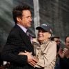 Robert Downey Jr. et sa mère Elsie Downey à Hollywood, Los Angeles, le 7 décembre 2009.