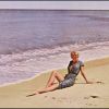 Brigitte Bardot sur la plage (photo d'archive non datée)