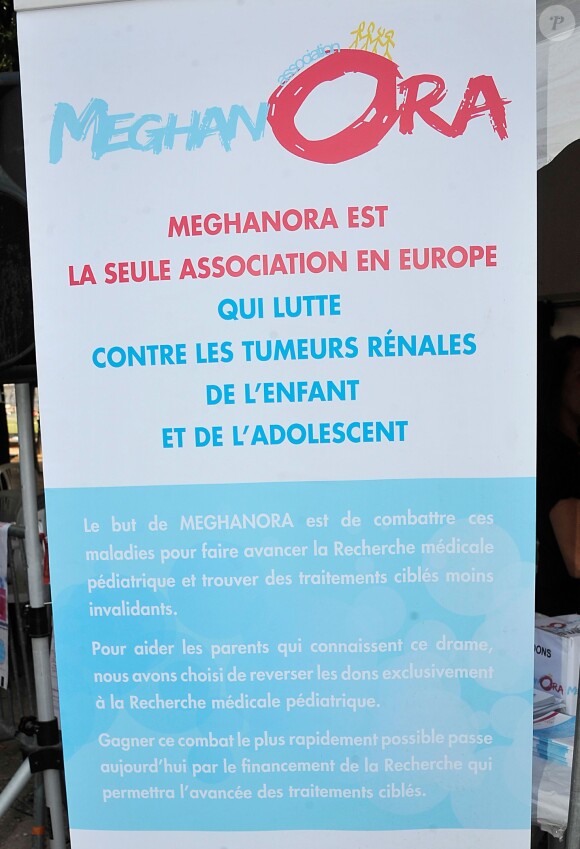 2e tournoi de pétanque au profit de l'association "MeghanOra" sur l'Esplanade des Invalides à Paris, le 28 septembre 2014